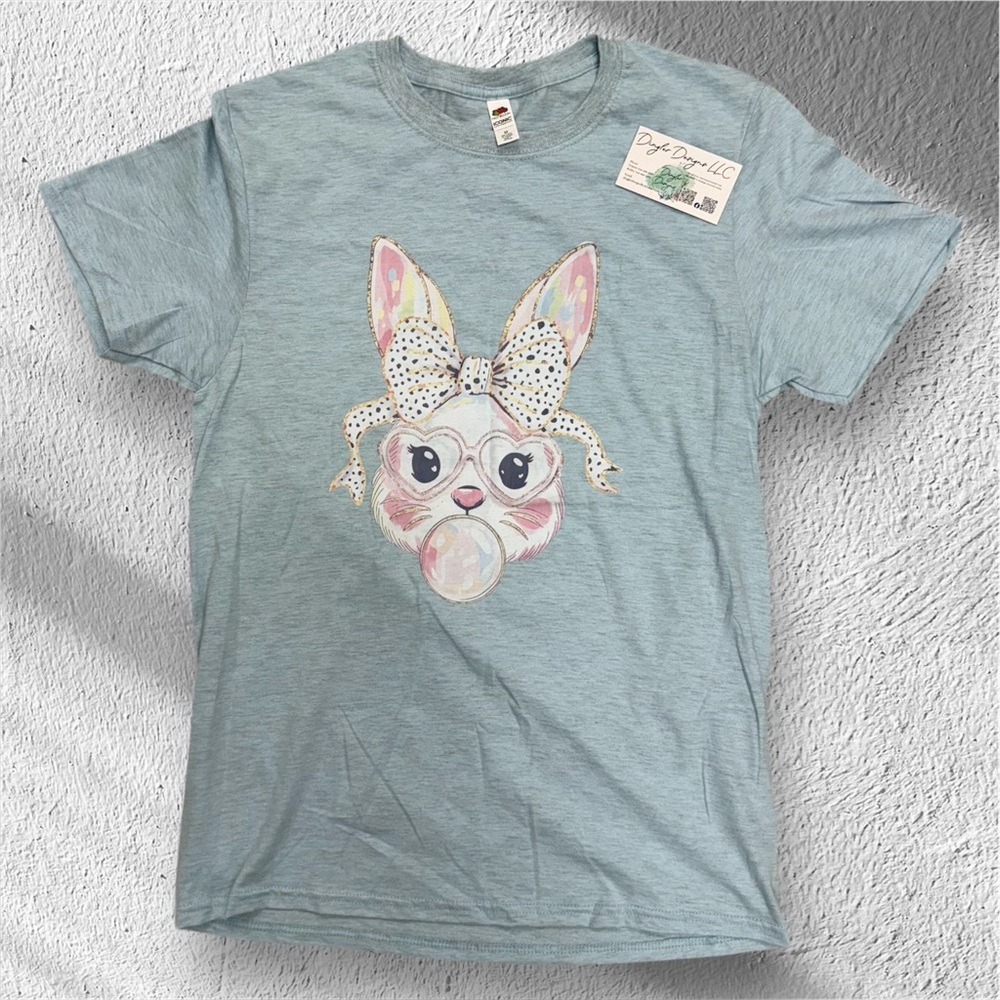 Cute Bunny Graphic T-Shirt